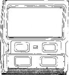 Van Wezel 5363274 боковина на TOYOTA HIACE II Wagon (LH7_, LH5_, LH6_, YH7_, YH6_, YH5_)
