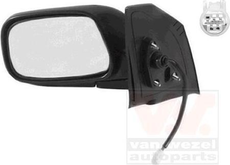 Van Wezel 5393805 наружное зеркало на TOYOTA COROLLA (CDE12_, ZZE12_, NDE12_, ZDE12_)