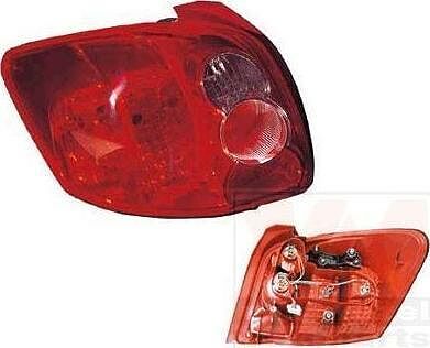 Van Wezel 5405931 задний фонарь на TOYOTA AURIS (NRE15_, ZZE15_, ADE15_, ZRE15_, NDE15_)