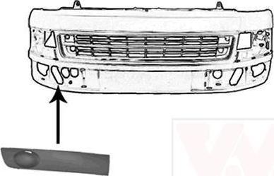 Van Wezel 5790592 решетка вентилятора, буфер на VW MULTIVAN V (7HM, 7HN, 7HF, 7EF, 7EM, 7EN)