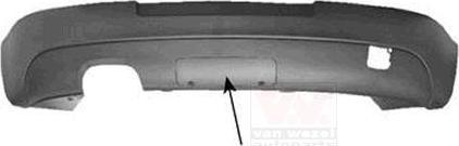 Van Wezel 5894508 спойлер на VW GOLF V (1K1)