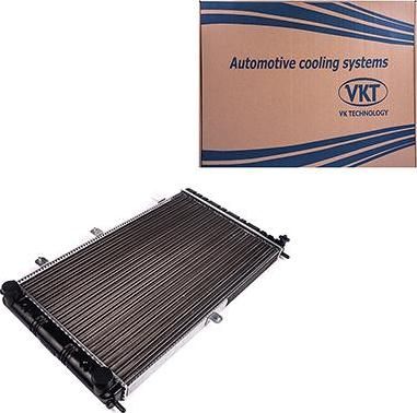 Радиатор ВАЗ 2170 алюминиевый VK TECHNOLOGY VT 06032