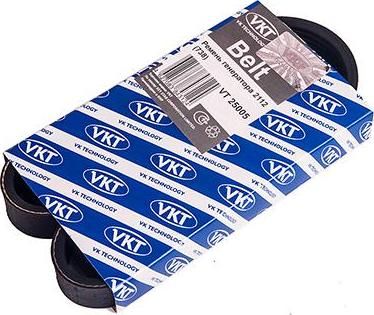 Ремень генератора ВАЗ 2110 инжектор 738 VK TECHNOLOGY VT 25005