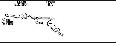 WALKER FIT16649 система выпуска ог на FIAT DUCATO фургон (244)
