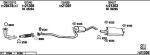 WALKER FO20282 система выпуска ог на FORD FIESTA IV (JA_, JB_)