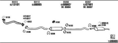 WALKER OP40145A система выпуска ог на OPEL KADETT E Combo (38_, 48_)