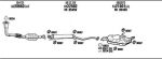 WALKER OP55183B система выпуска ог на OPEL VECTRA B (36_)