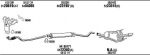 WALKER OPH15756 система выпуска ог на OPEL ASTRA G кабрио (F67)