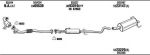 WALKER OPH19464DA система выпуска ог на OPEL ASTRA H GTC (L08)