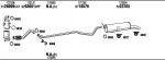 WALKER PEH23383BB система выпуска ог на PEUGEOT 308 (4A_, 4C_)