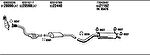 WALKER REH30046A система выпуска ог на RENAULT MEGANE I (BA0/1_)