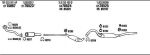 WALKER SE50002 система выпуска ог на SEAT TOLEDO I (1L)