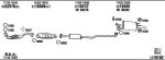 WALKER TO51118 система выпуска ог на TOYOTA COROLLA (_E10_)