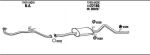 WALKER TO87818 система выпуска ог на TOYOTA HILUX II пикап (LN8_, RN5_, LN6_, YN6_, YN5_, LN5_, RN6_)