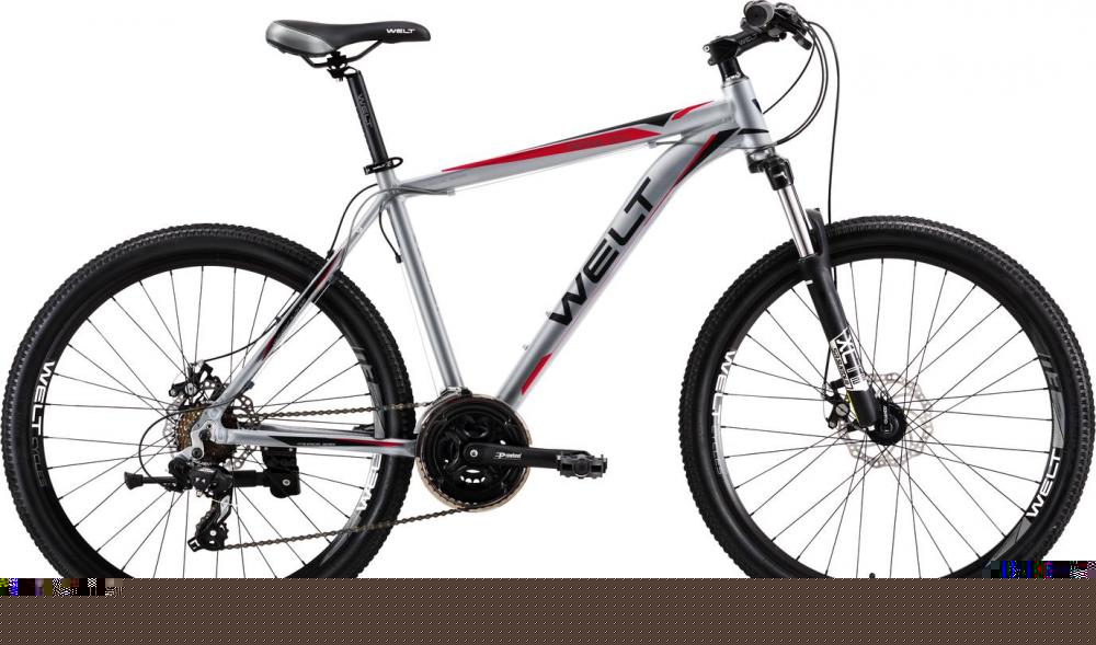 Велосипед Welt Ridge 2.0 D 2016 matt silver/red (дюйм:18)