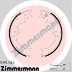 Zimmermann 10990.156.5 комплект тормозных колодок, стояночная тормозная с на TOYOTA LAND CRUISER 90 (_J9_)