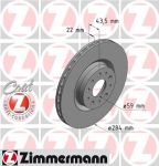 Zimmermann 110.2207.20 тормозной диск на FIAT DOBLO c бортовой платформой/ходовая часть (263)