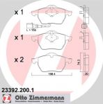 ZIMMERMANN Колодки торм.пер. (23392.200.1)