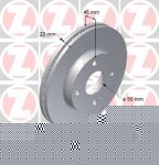 Zimmermann 370.3064.00 тормозной диск на MAZDA 323 C IV (BG)