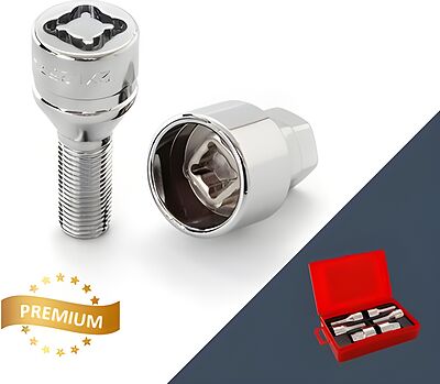 Anmax Болт секретный M12x1,25 (52/ 27) конус CH 4+2 ключа L1506 Anmax S032949