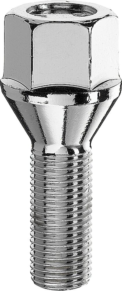Bimecc B31 колёсный болт M12×1,25×32, 57 мм, CH19, конус 60°, цинк