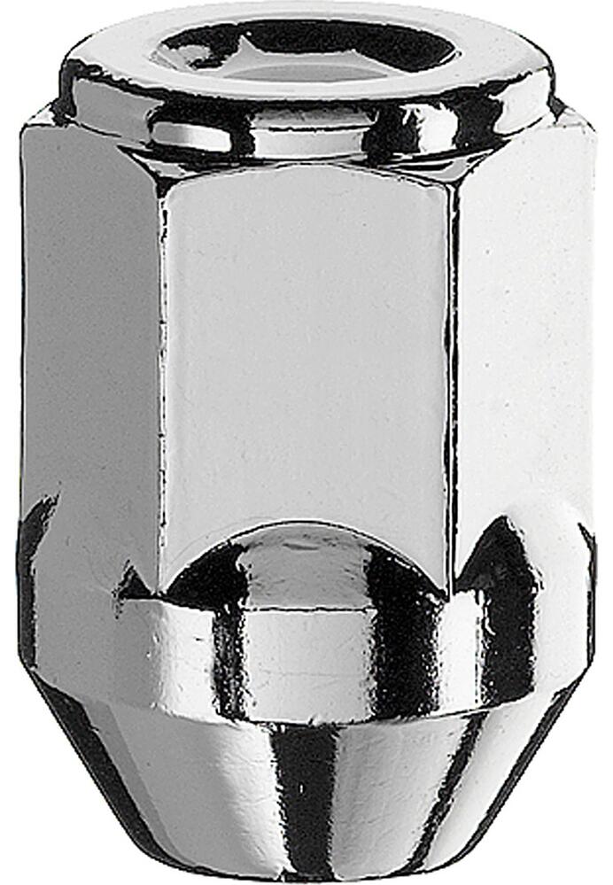 Bimecc D8 гайка колесная M12×1,5, CH21, высота 34 мм, закрытая, белый цинк