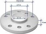SP15POR 15mm 5x130 d71.6 Анодир SP15POR 15mm 5x130 d71.6 Анодир