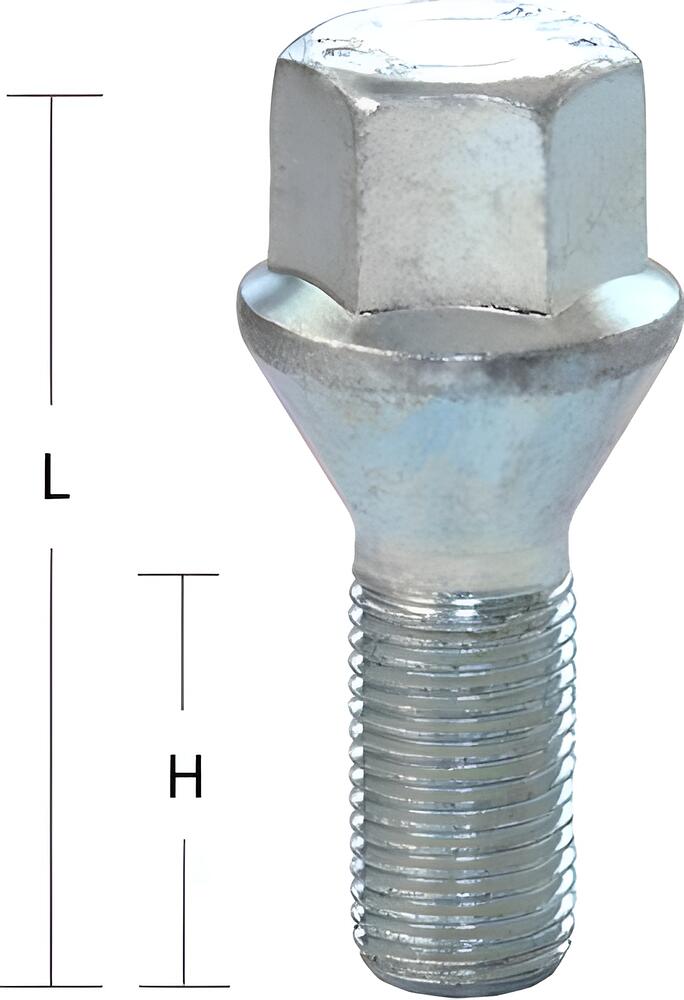 Colombo Болт M12x1,5 (56/ 28) hex17 конус цинк (ИТАЛИЯ) 303057Z CF OGS153273