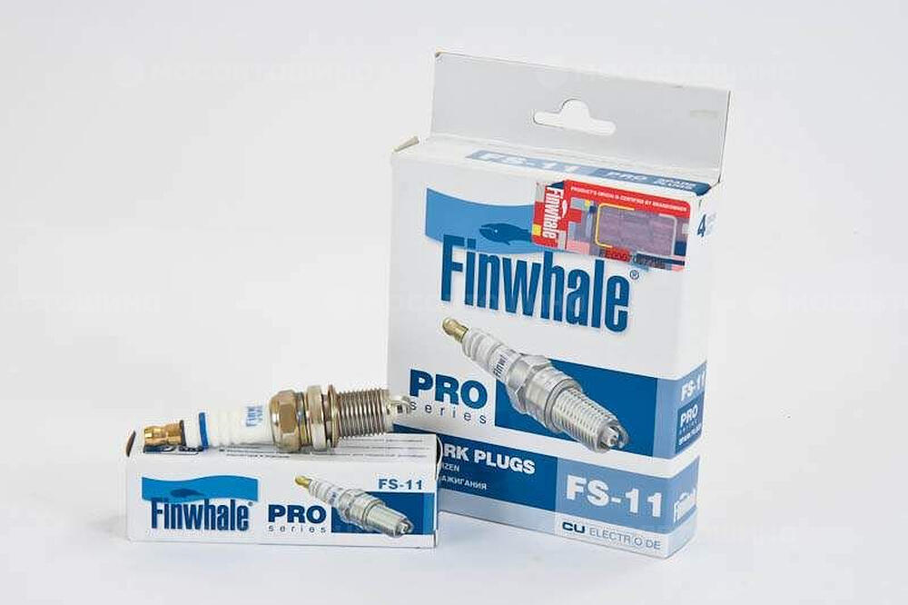 FINWHALE FS11 PRO свечи зажигания M14×1,25, зазор 1,1 мм, комплект 4 шт.