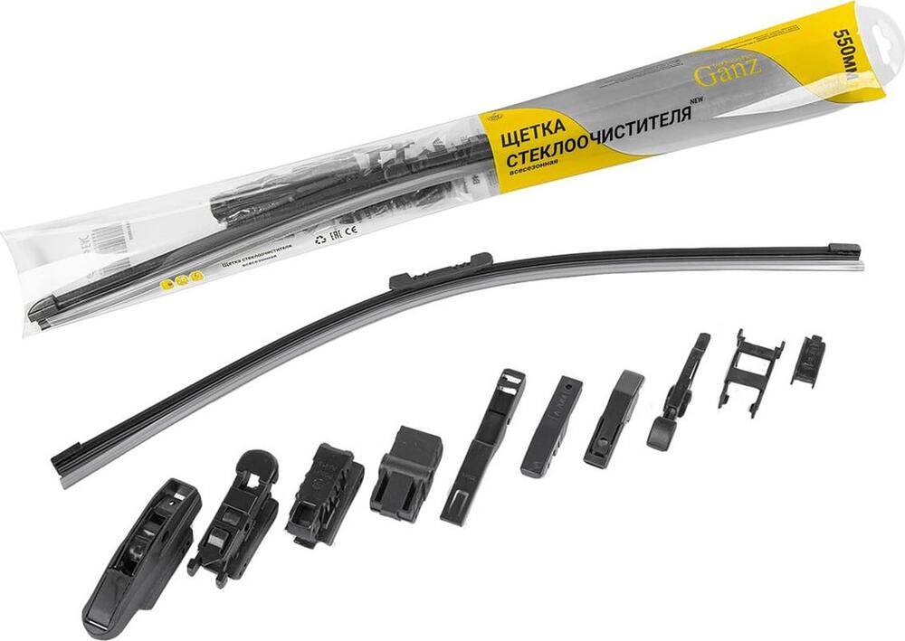 GANZ Щетка стеклоочистителя бескаркасная NEW 550mm (GIS01035)