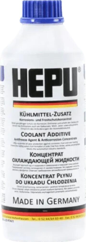 HEPU P999 концентрат антифриза G11, синий, 1,5 л