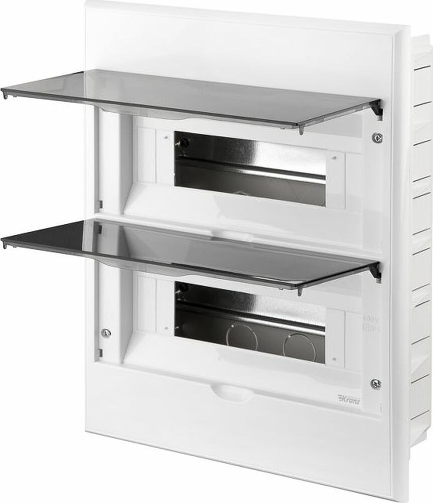 Kranz KR-11-0224 Бокс пластиковый ЩРВ-П-24 IP41 белый KRANZ