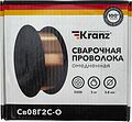 Kranz KR-11-0981-5 Сварочная проволока омедненная Св08Г2С-О (ER70S-6; SG2) 5 кг 0,8 мм D200 KRANZ