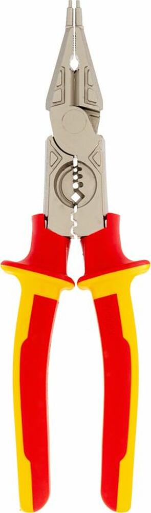 Kranz KR-12-4657-3 Плоскогубцы многофункциональные диэлектрические со съемником 238мм KRANZ