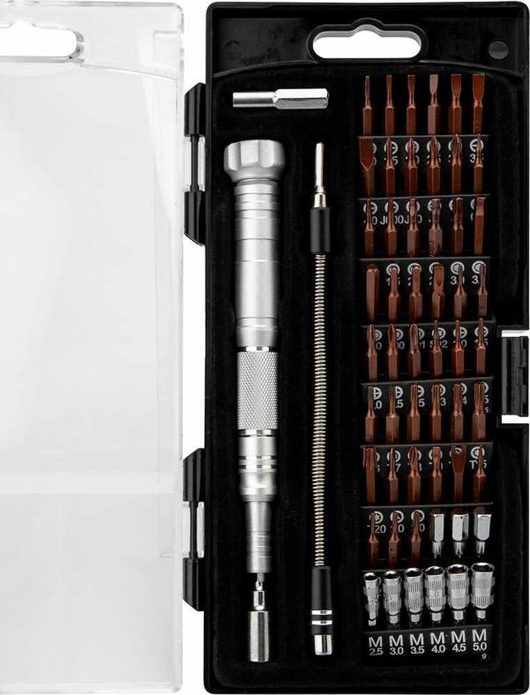 Kranz KR-12-4774 Набор отверток для точных работ 62 предмета KRANZ