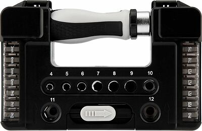 Kranz KR-12-4792 Набор отверток 38 предметов в кейсе KRANZ