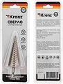 Kranz KR-12-6602 Сверло по металлу ступенчатое 4,0-30,0мм, 98мм, 62 HRC KRANZ