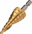 Kranz KR-12-6611 Сверло по металлу ступенчатое ТИТАН 4,0-20,0мм, 76мм, 65 HRC, Р6М5 TiN KRANZ Kranz KR-12-6611 Сверло по металлу ступенчатое ТИТАН 4,0-20,0мм, 76мм, 65 HRC, Р6М5 TiN KRANZ