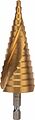 Kranz KR-12-6613 Сверло по металлу ступенчатое ТИТАН 4,0-32,0мм, 102мм, 65 HRC, Р6М5 TiN KRANZ