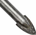 Kranz KR-12-6805 Сверло по стеклу и керамике 8 мм, 2 грани, цилиндр. хвостовик Kranz