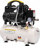 Kranz KR-16-1161 Компрессор воздушный безмасляный KR-850/10, 850Вт, 140 л/мин, 10л KRANZ
