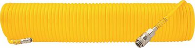 Kranz KR-16-1173 Шланг спиральный для компрессора, с быстросъемным соединением, 15м KRANZ