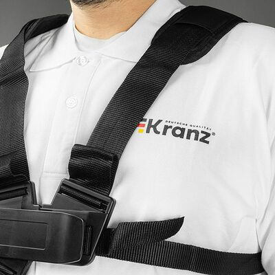 Kranz KR-16-1212 Триммер электрический KR-1400, 1400Вт, 420/255мм, катушка+диск, разборная штанга KRANZ
