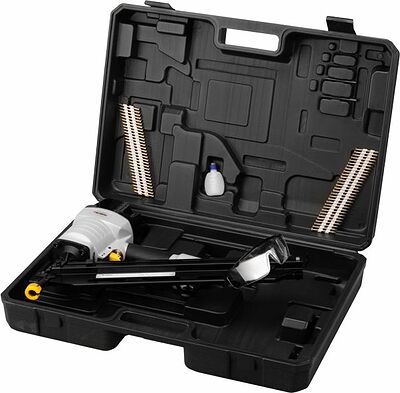 Kranz KR-16-1620 Пневмопистолет гвоздезабивной (нейлер) N90/D21, наклон 21 градус KRANZ