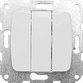 Kranz KR-78-0204 DEA Выключатель 3кл с/у 10А мех. Бел KRANZ