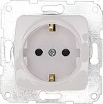 Kranz KR-78-0212 DEA Розетка 1-ая с/з з/ш с/у 16А мех. Бел KRANZ