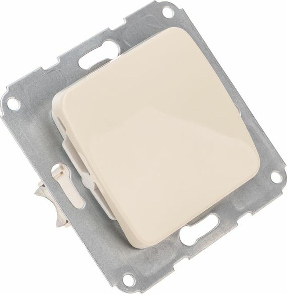 Kranz KR-78-0230 DEA Выключатель 1кл с/у 10А мех. Беж KRANZ