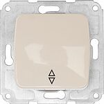 Kranz KR-78-0235 DEA Выключатель (переключатель) 1кл прох. с/у 10А мех. бежевый KRANZ
