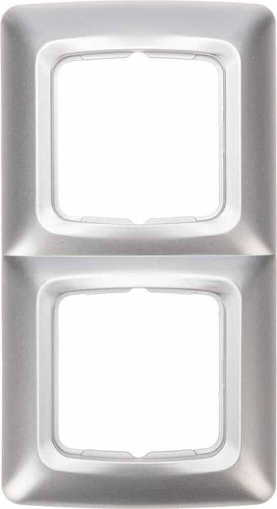 Kranz KR-78-0286 DEA Рамка 2-я горизонтальная Серебряный металлик KRANZ