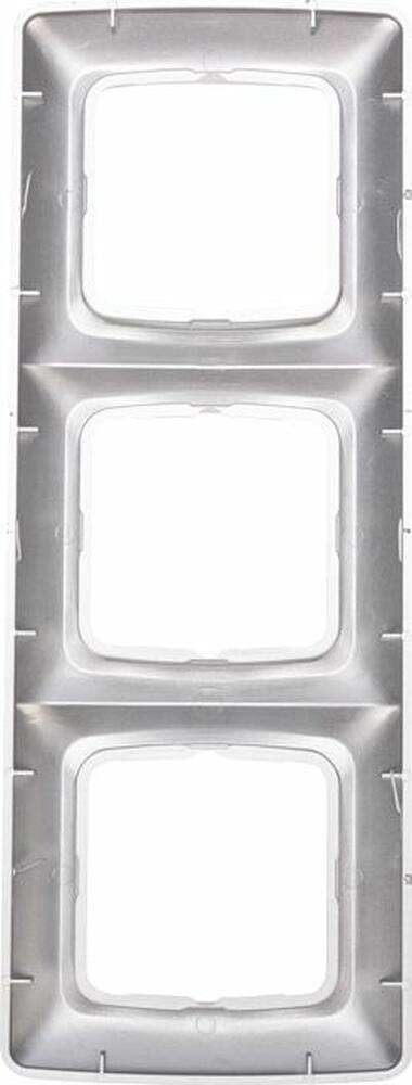 Kranz KR-78-0287 DEA Рамка 3-я горизонтальная Серебряный металлик KRANZ